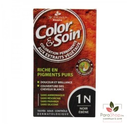 3 CHÊNES COLOR & SOIN COLORATION 1N NOIR EBENE