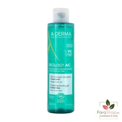 ADERMA BIOLOGY AC Gel Moussant Nettoyant Purifiant 200ML