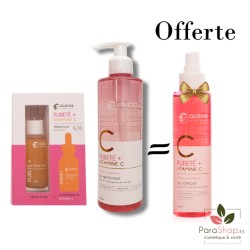 ALANIA PACK PURETE+ VITAMINE C SERUM DUO + GEL NETTOYANT + EAU TONIQUE OFFERTE - 2025
