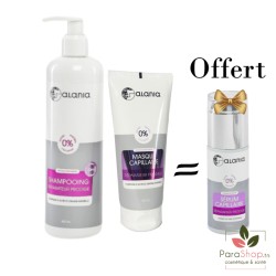 ALANIA PACK Shampooing 400ML + Masque Capillaire + Serum Capillaire Offert - 2025 