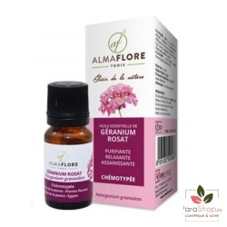 ALMAFLORE Huile Essentielle de géranium 10ML