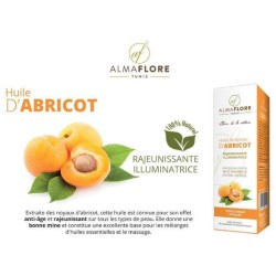 ALMAFLORE Huile de Noyau d'abricot 50ML