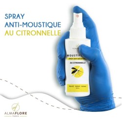ALMAFLORE MOUSTIFLORE SPRAY ANTI-MOUSTIQUES 100 ML