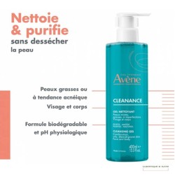AVENE CLEANANCE GEL NETTOYANT 400ML