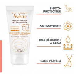 AVENE CREME MINERALE SPF50+ 50ML
