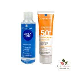 DERMACARE PACK PHOTOSUN Creme Teintee Peaux Normales à Seches 1.5 + Eau Micellaire 170ML OFFERTE DERMACARE PACK PHOTOSUN Creme Teintee Peaux Normales à Seches 1.5 + Eau Micellaire 170ML OFFERTE