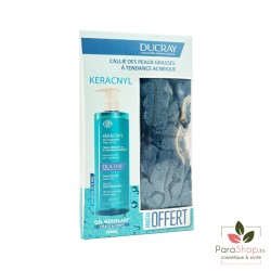 DUCRAY KERACNYL PACK GEL MOUSSANT 400ML + BANDEAU OFFERT DUCRAY KERACNYL PACK GEL MOUSSANT 400ML + BANDEAU OFFERT