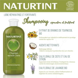 NATURTINT SHAMPOING REPARATEUR FIXATEUR DE COULEUR 330ML NATURTINT SHAMPOING REPARATEUR FIXATEUR DE COULEUR 330ML