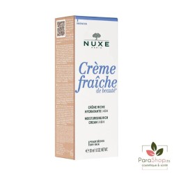 NUXE CREME FRAICHE DE BEAUTE CREME RICHE HYDRATANTE 48H 30ML