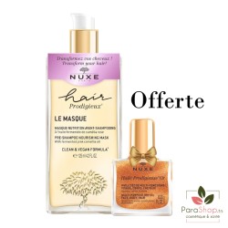 Nuxe PACK Hair Prodigieux Le Masque + Huile Prodigieuse OR 10ML OFFERTE