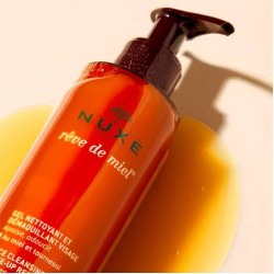 Nuxe Reve de miel Gel Nettoyant et Demaquillant visage 200ML