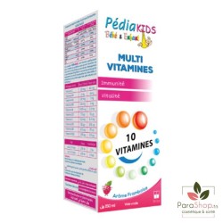 PEDIAKIDS MULTI VITAMINES 150ML - FRAMBOISE 