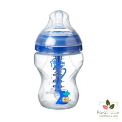 TOMMEE TIPPEE ADVANCED ANTI-COLIQUE BIBERON 260ML - Bleu