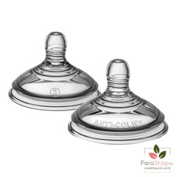 TOMMEE TIPPEE ADVANCED ANTI-COLIQUE TETINE DEBIT MOYEN X2