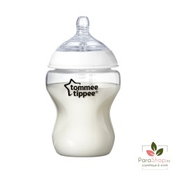 TOMMEE TIPPEE CLOSER TO NATURE BIBERON Debit Lent 260ML TOMMEE TIPPEE CLOSER TO NATURE BIBERON Debit Lent 260ML