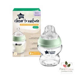 TOMMEE TIPPEE CLOSER TO NATURE BIBERON VERRE 150ML TOMMEE TIPPEE CLOSER TO NATURE BIBERON VERRE 150ML