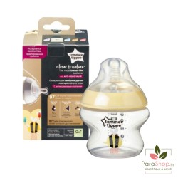 TOMMEE TIPPEE CLOSER TO NATURE BIBERON 150ML - Jaune TOMMEE TIPPEE CLOSER TO NATURE BIBERON 150ML - Jaune