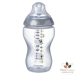 TOMMEE TIPPEE CLOSER TO NATURE BIBERON 340ML - Hibou Gris