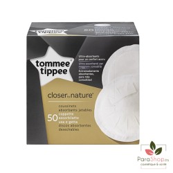 TOMMEE TIPPEE CLOSER TO NATURE COUSSINETS D'ALLAITEMENT X50