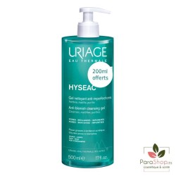 URIAGE HYSEAC GEL NETTOYANT 300ML+200 GRATUIT