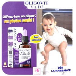 VITAL OLIGOVIT VIT D3 GOUTTE 30ML