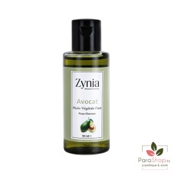 ZYNIA Huile Vegetale Pure d’Avocat 50ML ZYNIA Huile Vegetale Pure d’Avocat 50ML