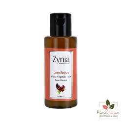 ZYNIA Huile Vegetale Pure de Lentisque 50ML ZYNIA Huile Vegetale Pure de Lentisque 50ML