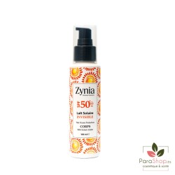 ZYNIA Lait Solaire Invisible Corps Spf50+ 100ML