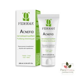 FIDERMA ACNEFID GEL NETTOYANT PURIFIANT 200ML